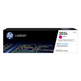 Cartuse originale - Toner original HP CF543X , HP 203X , magenta , 2500p , capacitate mare