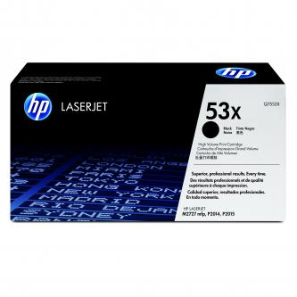 Cartuse originale - EXT Toner original HP Q7553X , HP 53X , negru , 7000p