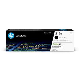 Cartuse originale - Toner original HP TerraJet W2190A , HP 219A , negru , 1300p