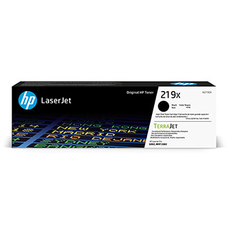 Cartuse originale - Toner original HP TerraJet W2190X , HP 219X , negru , 3200p , capacitate mare