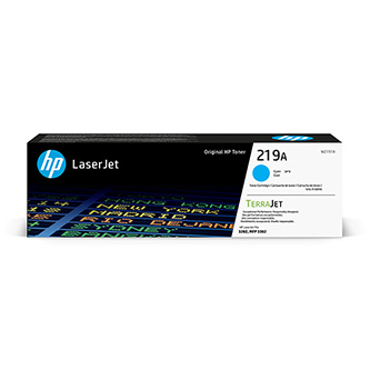 Cartuse originale - Toner original HP TerraJet W2191A , HP 219A , cyan , 1200p