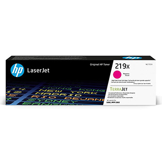 Cartuse originale - Toner original HP TerraJet W2193X , HP 219X , magenta , 2500p , capacitate mare