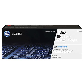 Cartuse originale HP - Toner original HP W1360A , HP 136A , negru , 1150p
