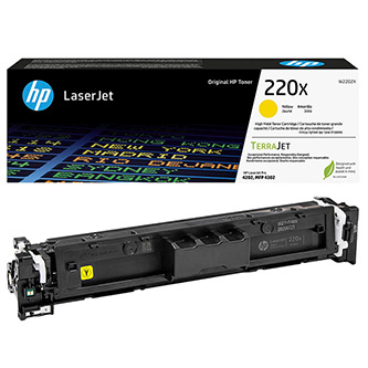 Cartuse originale - Toner original HP W2202X , HP 220X , galben , 5500p , capacitate mare