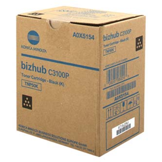 Cartuse originale - Toner original Konica Minolta A0X5154 , TNP-50K , negru , 5000/4700p
