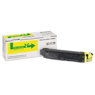 Cartuse originale - Toner original Kyocera TK-5150Y , 1T02NSANL0 , galben , 10000p