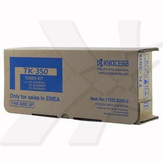 Cartuse originale - Toner original Kyocera TK350 , 1T02LX0NL0 , 1T02LX0NLC , 1T02LX0NLS , negru , 15000p , toner rezidual inclus