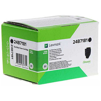 Cartuse originale - Toner original Lexmark 24B7181 , negru , 9000p