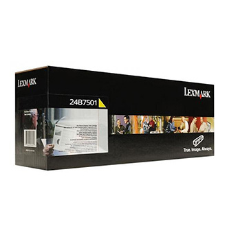 Cartuse originale - Toner original Lexmark 24B7501 , galben , 6000p