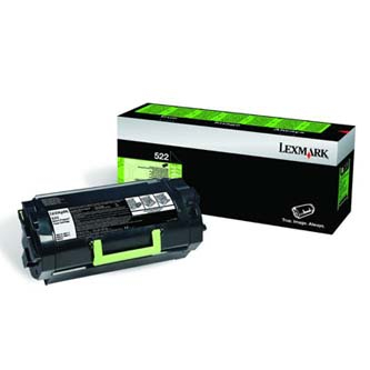 Cartuse originale - Toner original Lexmark 52D2000 , 522 , negru , 6000p , returnare