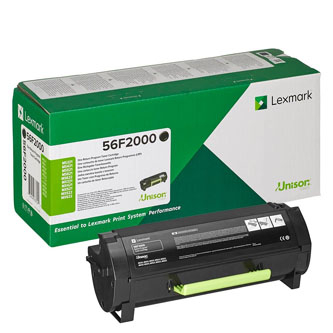 Cartuse originale - Toner original Lexmark 56F2000 , negru , 6000p , returnare