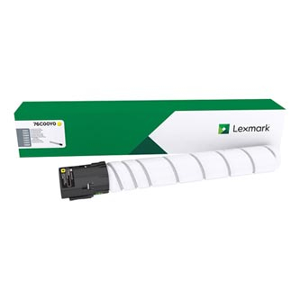 Cartuse originale - Toner original Lexmark 76C00Y0 , galben , 11500p