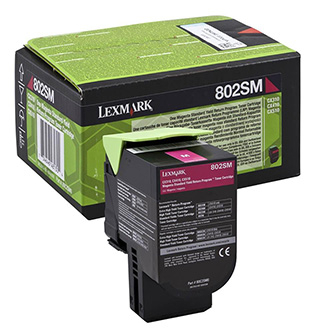Cartuse originale - Toner original Lexmark 80C2SME , magenta , 2000p