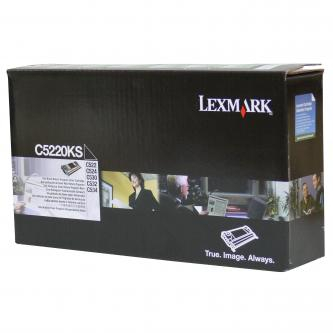 Cartuse originale - Toner original Lexmark C5220KS , negru , 4000p , returnare