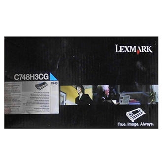 Cartuse originale - Toner original Lexmark C748H3CG , C748 , cyan , 10000p