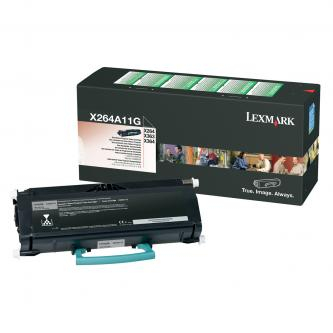 Cartuse originale - EXT Toner original Lexmark X264A11G , negru , 3500p , returnare