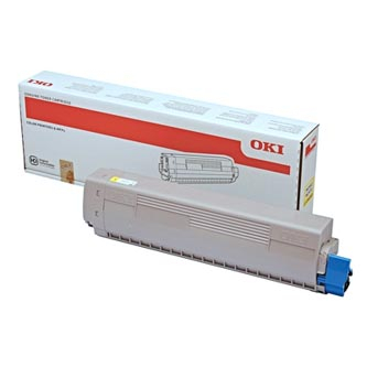 Cartuse originale OKI - Toner original OKI 45862837 , galben , 7300p