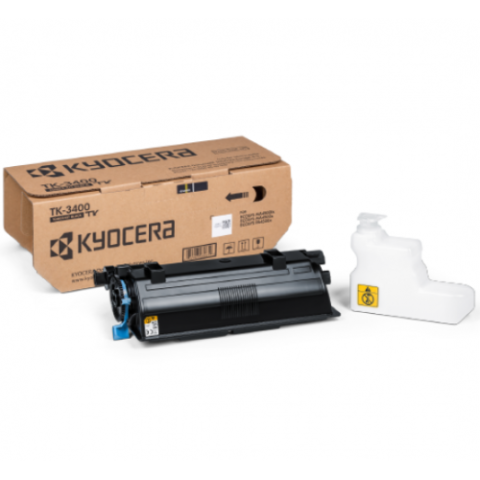 Cartuse originale - Toner Original TK-3400 Kyocera Black, TK3400, pentru PA4500 | MA4500, 12.5k, incl.TV 1.2incl.TV "TK-3400"