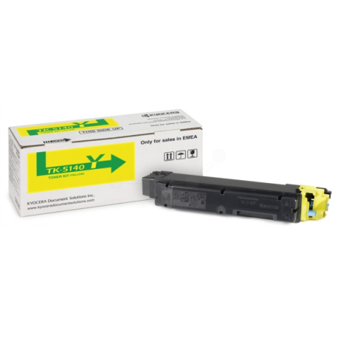 Cartuse originale - Toner Original TK-5140Y Kyocera Yellow, TK-5140Y, pentru ECOSYS P6130 | M6x30, 5K