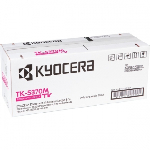 Cartuse originale - Toner Original TK-5370M Kyocera Magenta,TK-5370M, pentru ECOSYS PA3500cx | MA3500cix | MA3500cifx, 5K, incl.TV 1.2 RON, "TK-5370M"