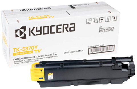 Cartuse originale - Toner Original TK-5370Y Kyocera Yellow,TK-5370Y, pentru ECOSYS PA3500cx | MA3500cix | MA3500cifx, 5K, incl.TV 1.2 RON, "TK-5370Y"