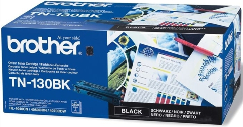Cartuse originale Brother - Toner Original TN130BK Brother Black, TN130BK, pentru MFC-9440 | 9450 | 9840 | 9040 | HL-4070 | 4040 | 4050, 2.5K,"TN130BK"