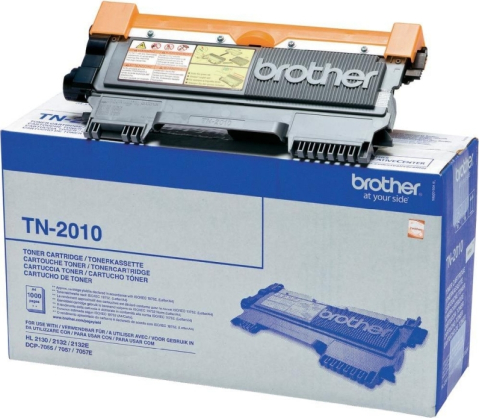 Cartuse originale Brother - Toner Original TN2010 Brother Black, TN2010, pentru HL-2130 | 2135 | DCP-7055 | 7057, 1K,"TN2010"