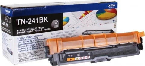 Cartuse originale Brother - Toner Original TN241BK Brother Black, TN241BK, pentru HL-3140 | 3150 | 3170 | DCP-9010 | 9015 | 9020 | 9140 | 9330 | 9340, 2.5K,"TN241BK"