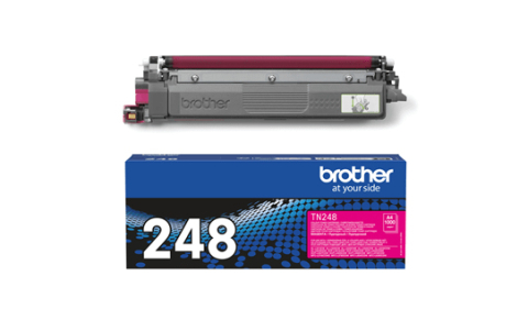 Cartuse originale - Toner Original TN248M Brother Magenta, TN248M, pentru HL-L3220 | L3240 | HL-L8230 | L8240 | DCP-L3520 | DCP-L3560 | MFC-L3740 | MFC-L8340 | MFC-L8390, 1K