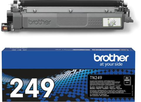 Cartuse originale - Toner Original TN249BK Brother Black, TN249BK, pentru HL-L8230 | HL-L8240 | MFC-L8340 | MFC-L8390, 4.5K