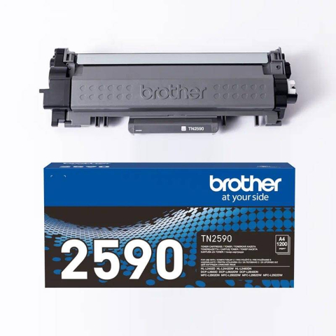 Cartuse originale - Toner Original TN2590 Brother Black, TN2590, pentru HL L2402 | L2622 | L2802 | L2442 | L2460 | L2640 | L2862 Cu CHIP, 1.5K, incl.TV 1.2 RON, "TN2590"