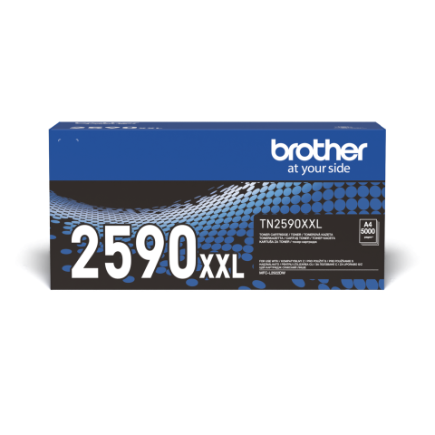 Cartuse originale Brother - Toner Original Brother Black, TN2590XXL, pentru MFC-L2922, 5K, (timbru verde 1.2 lei)"TN2590XXL"