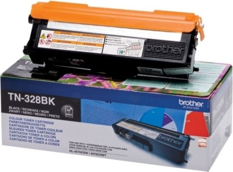 Cartuse originale - Toner Original TN328BK Brother Black, TN328BK, pentru HL-4570 | MFC-9970 | 9270, 6K,"TN328BK"
