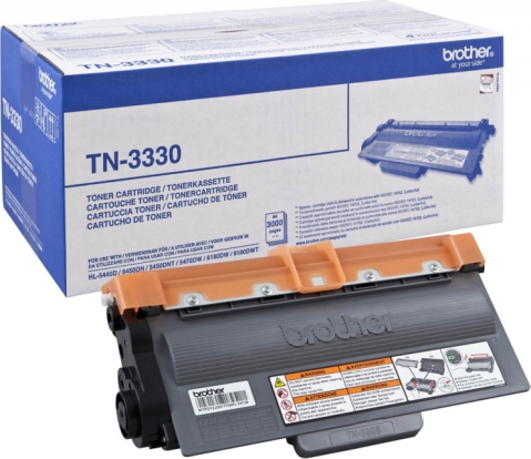 Cartuse originale - Toner Original TN3330 Brother Black, TN3330, pentru HL-6180 | 5440 | 5470 | DCP-8250 | 8110 | MFC-8950 | 8510 | 8520, 3K,"TN3330"