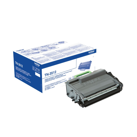 Cartuse originale Brother - Toner Original TN3512 Brother Black, TN3512, pentru HL-L6250 | L6300 | L6400 | DCP-L6600 | MFC-L6800 | L6900, 12K