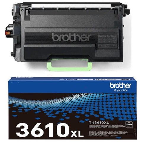 Cartuse originale Brother - Toner Original TN3610 Brother Black,TN3610, pentru HL-L6210 | HL-L6410 | MFC-L6710 | MFC-L6910, 18K, incl.TV 1.2 RON, "TN3610"