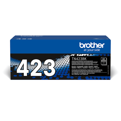 Cartuse originale Brother - Cartus toner original Brother TN423 Black, 6500 pagini ( functioneaza cu DR421CL )
