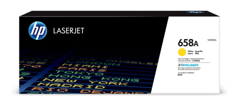 Cartuse originale - Toner Original W2002A HP Yellow, nr.658A, pentru Color  LaserJet M751, 6K