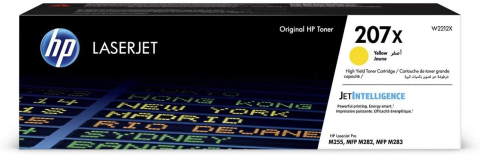 Cartuse originale - Toner Original W2212X HP Yellow, nr.207X, pentru Color LaserJet Pro M255 | M282 | M283, 2.45K