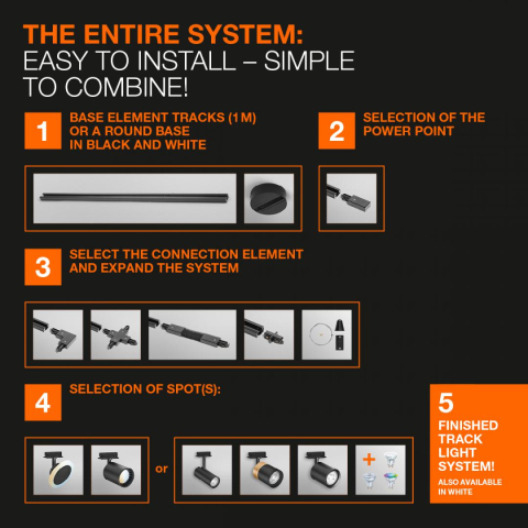TRACKLIGHT SUPPLY CONNECTOR WT LEDV Cod Produs: 4058075763968 [5]