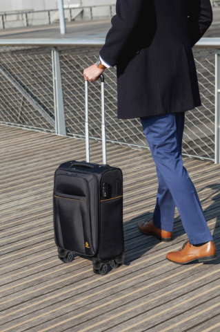 Troler de cabina cu 4 roti laptop 15,6" Exactive Exacompta 18934E, negru [4]