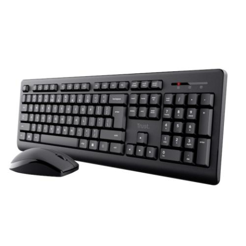 Tastaturi - TRUST Primo Wireless Keyboard & Mouse Cod Produs: 25347