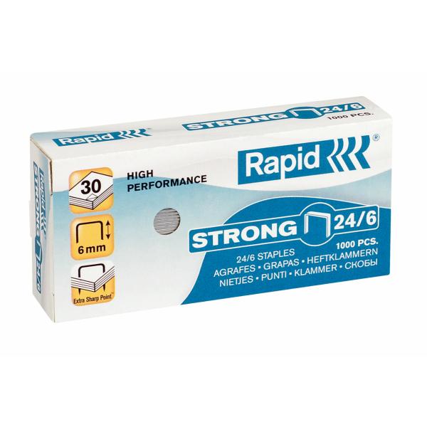 Capse RAPID Strong 24/6, 1000 buc/cutie [3]