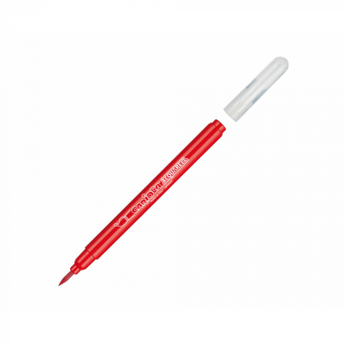 Carioca, varf flexibil - 3mm (tip pensula), 12 culori/cutie, CARIOCA Acquarell [4]
