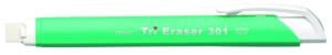 Radiera mecanica PENAC Tri Eraser, triunghiulara, 100% cauciuc - corp verde pastel [1]