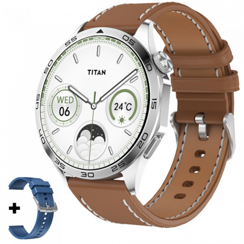 Smartwatch - Ceas Smartwatch iHunt Watch 13 Titan Brown