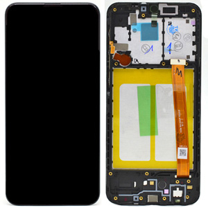 Piese si Componente GSM - Ecran Display Samsung Galaxy A20E A202 cu rama, LCD Moka Gsm Distribution