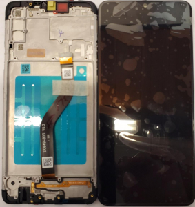 Piese si Componente GSM - Ecran Display cu touchscreen Samsung Galaxy A20s A207 cu rama Service Pack