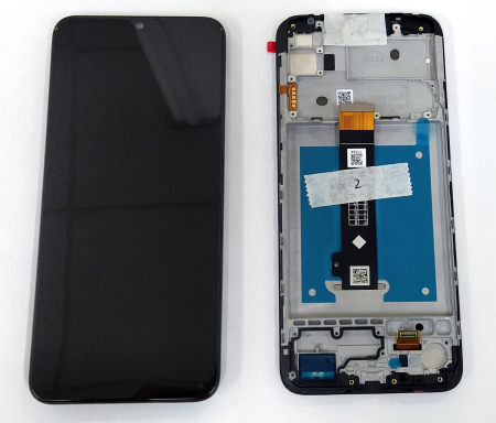 Piese si Componente GSM - Original Display Motorola Moto E20 XT2155, XT2155-1 cu Rama Original Service Pack