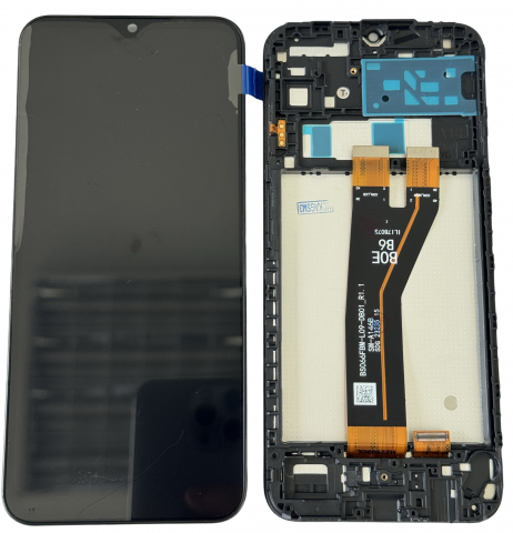 Piese si Componente GSM - Display Samsung Galaxy A14 4G A145F Versiune NON EU cu Rama